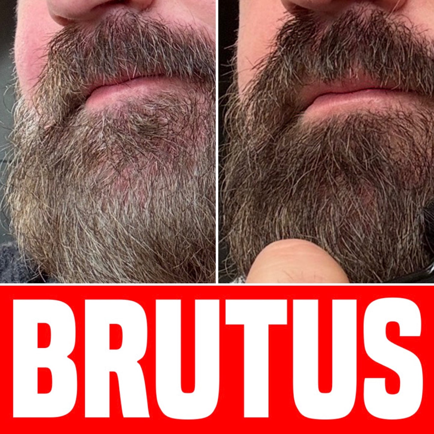 Medium Brown Hair + Beard Color Kit - 4 Pack
