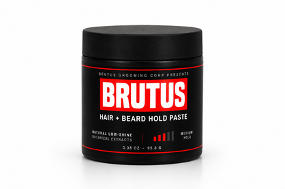 BRUTUS Hair + Beard Hold Paste — Medium Hold