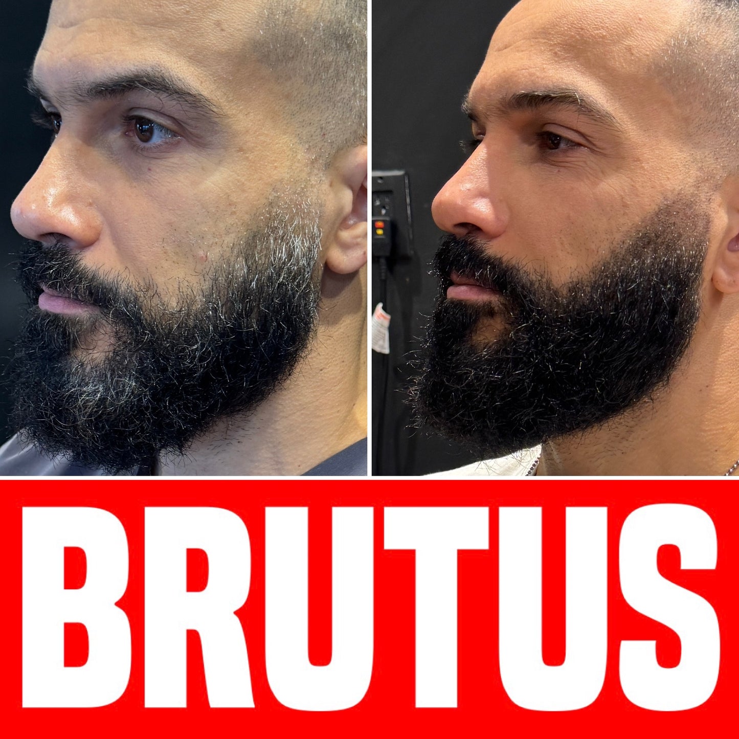 Natural Black Hair + Beard Color Kit - 4 Pack
