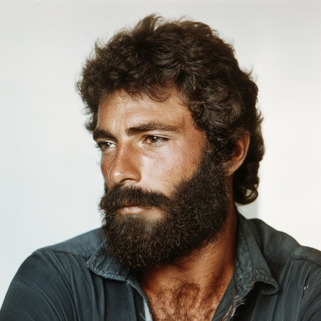 Medium Brown Hair + Beard Color Kit - 4 Pack